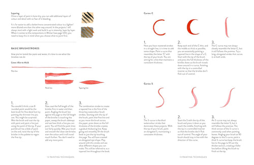 A Year of Watercolour: A seasonal guide to botanical watercolour painting