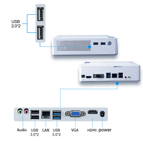 Agent Station Pro (Ryzen 7 5700U) | The Ultimate OpenClaw AI Box | Pre-loaded AI Environment + 1-Year "Smart-Cycle" API Pass | Built-in Speaker & Dual Display